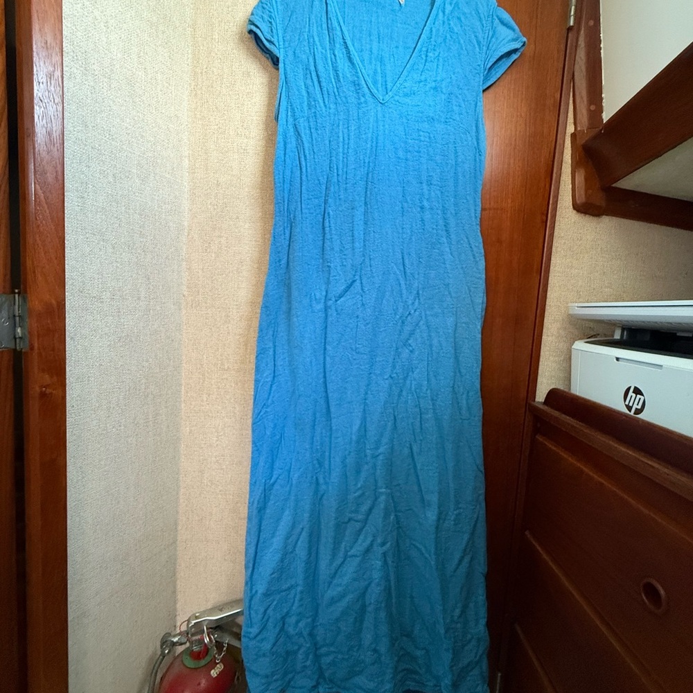Free People Blue Maxi Dress